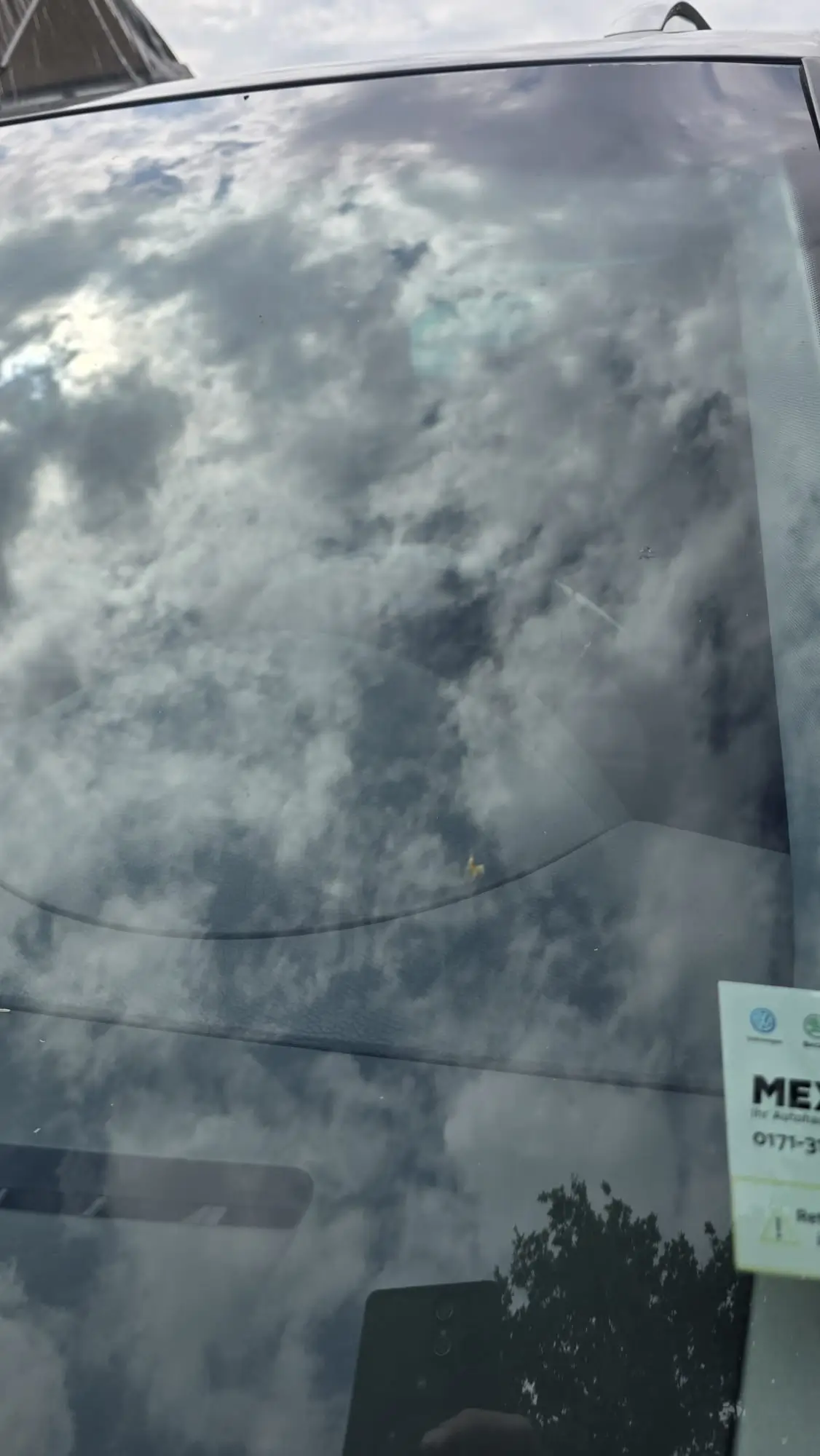 Have a stone chip repaired on-site? Why we work in the workshop