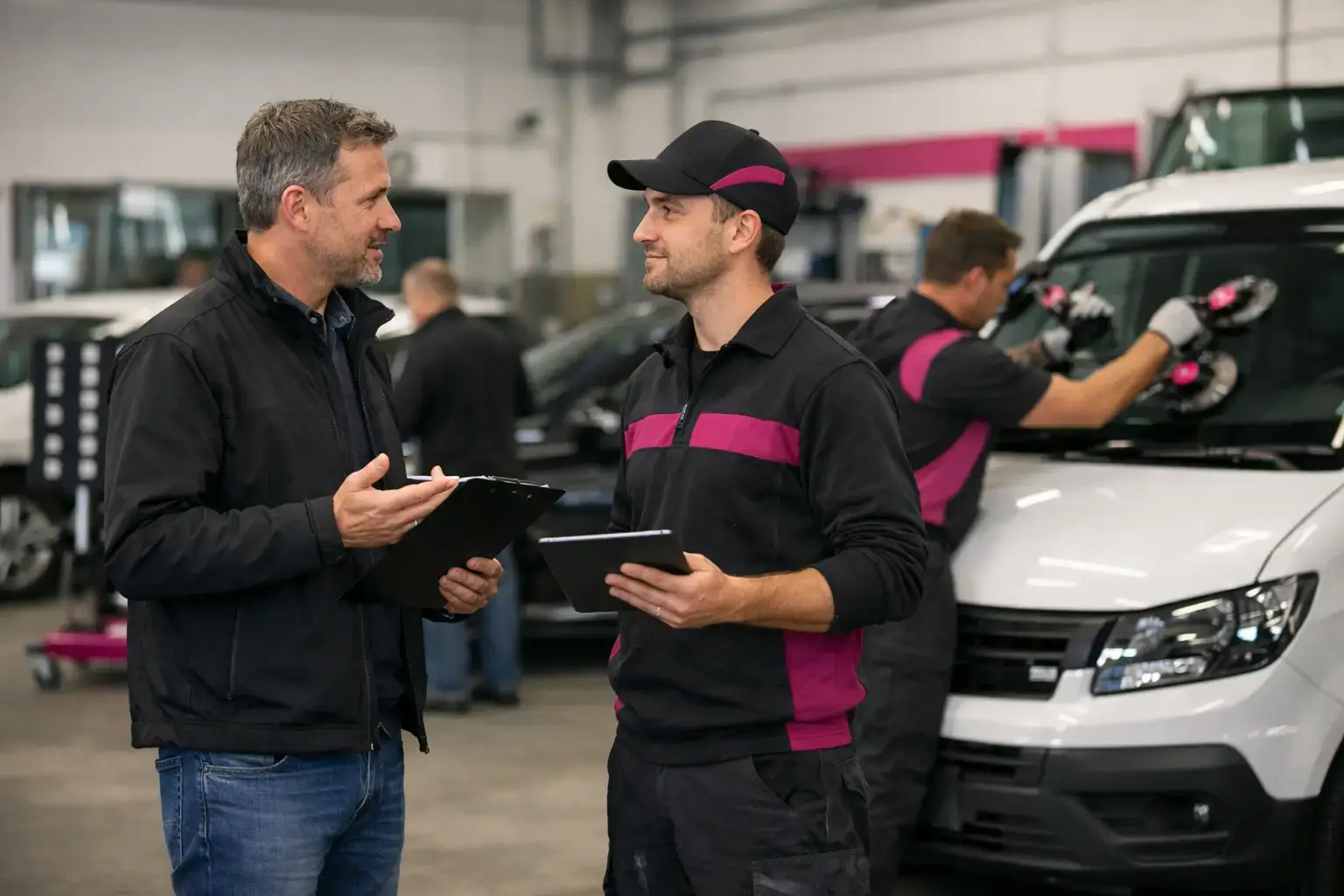 Autoglas für Firmenflotten richtig organisieren