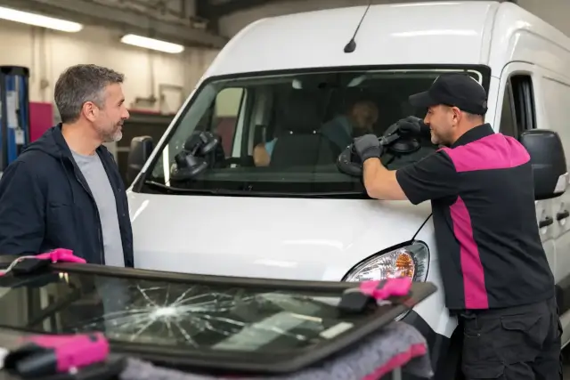 Autoglas für Nutzfahrzeuge wechseln