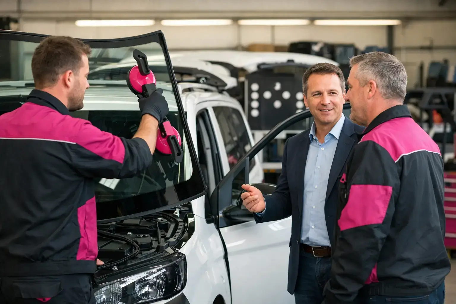 Ghid pentru înlocuirea geamurilor la vehiculele de serviciu