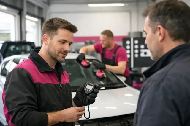Wie lange dauert Scheibentausch wirklich?